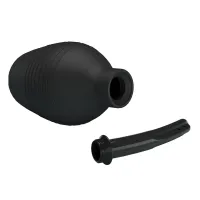 Irigator intim negru cu pară pentru clismă anal sex 310 ml - 74021258 - 4
