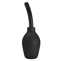 Irigator intim negru cu pară pentru clismă anal sex 310 ml - 74021258 - 2