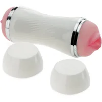 Masturbator dublu față pentru bărbați, vagin și gură artificială - 70096930 - 2