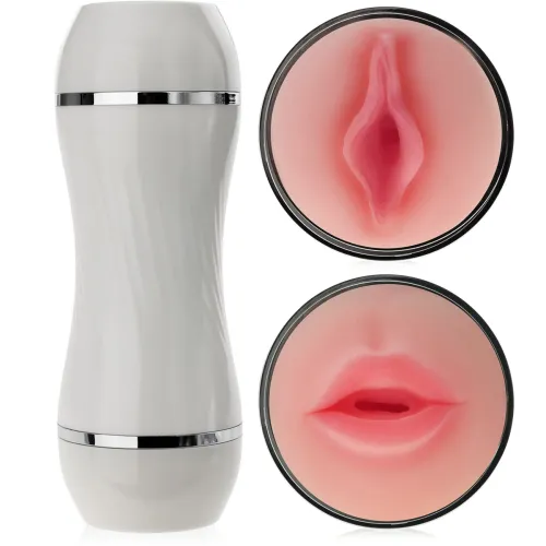 Masturbator dublu față pentru bărbați, vagin și gură artificială - 70096930