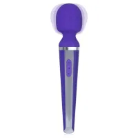 Vibrator baghetă WAND mov, 20 moduri de vibrație + 8 trepte de intensitate - 75201236 - 3
