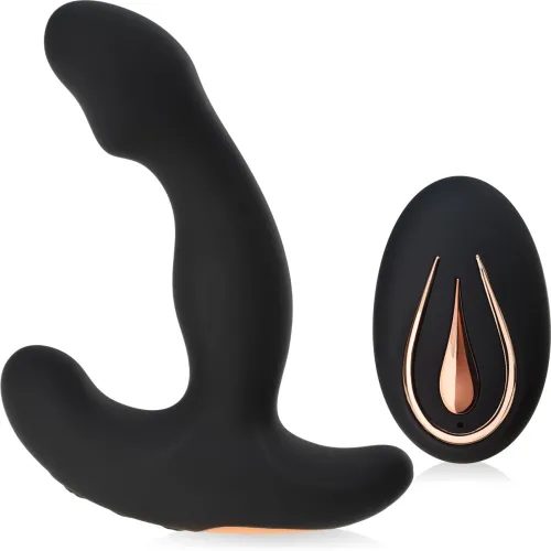 MASEUR DE PROSTATĂ VIBRATOR ANAL 12 FUNCȚII SEXUALE + TELECOMANDĂ - 76373262