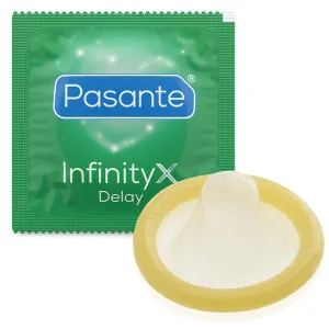 Prezervative Pasante Delay Infinity "X" pentru întârzierea ejaculării 1 buc  - 78075444