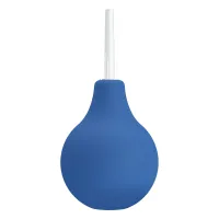 Irigator albastru tip pară pentru clismă anală 224 ml - 73197961 - 4