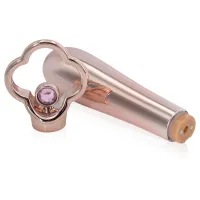 Mini vibrator elegant și discret cu cristal 10 funcții - 73720186 - 4